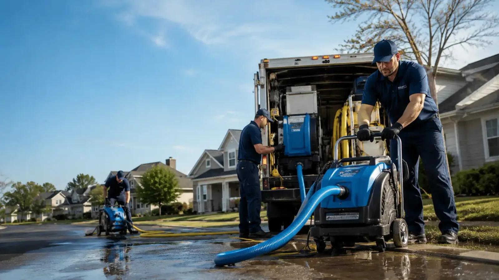 Flood Damage Cleanup in De Mossville, KY